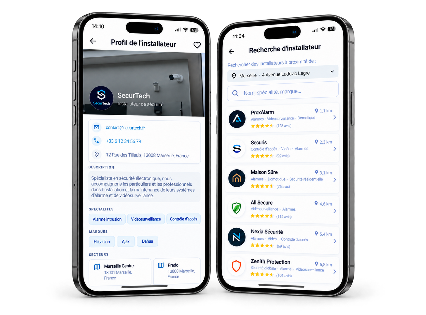 Profil installateur